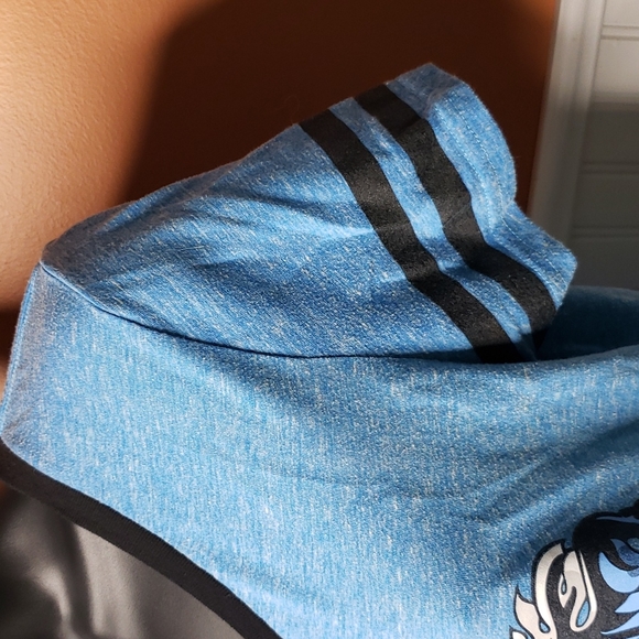 Harry Potter Ravenclaw T-Shirt V-Neck Blue Hogwarts Crest Ringer Juniors XXL - Picture 5 of 9